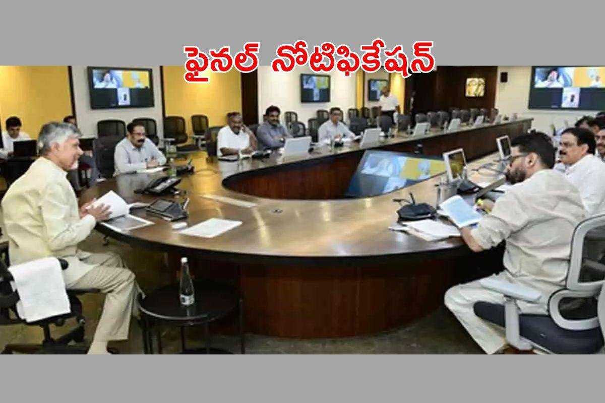 ఏపీలో జిల్లాల పునర్విభజనపై తుది నిర్ణయానికి ప్రభుత్వం సిద్ధం: డిసెంబర్ 31న ఫైనల్ నోటిఫికేషన్